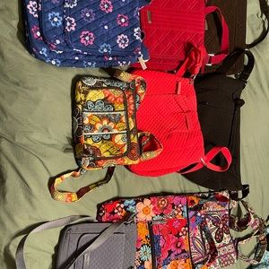 9 Vera Bradley crossbody bags